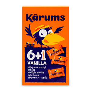 Karums, Glazed Curd, Vanilla, Multipack of 7 315g